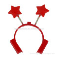 High Quality Popular Red Glow Headband With Star For Wholesale